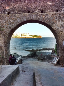 Zeepoort van het fort